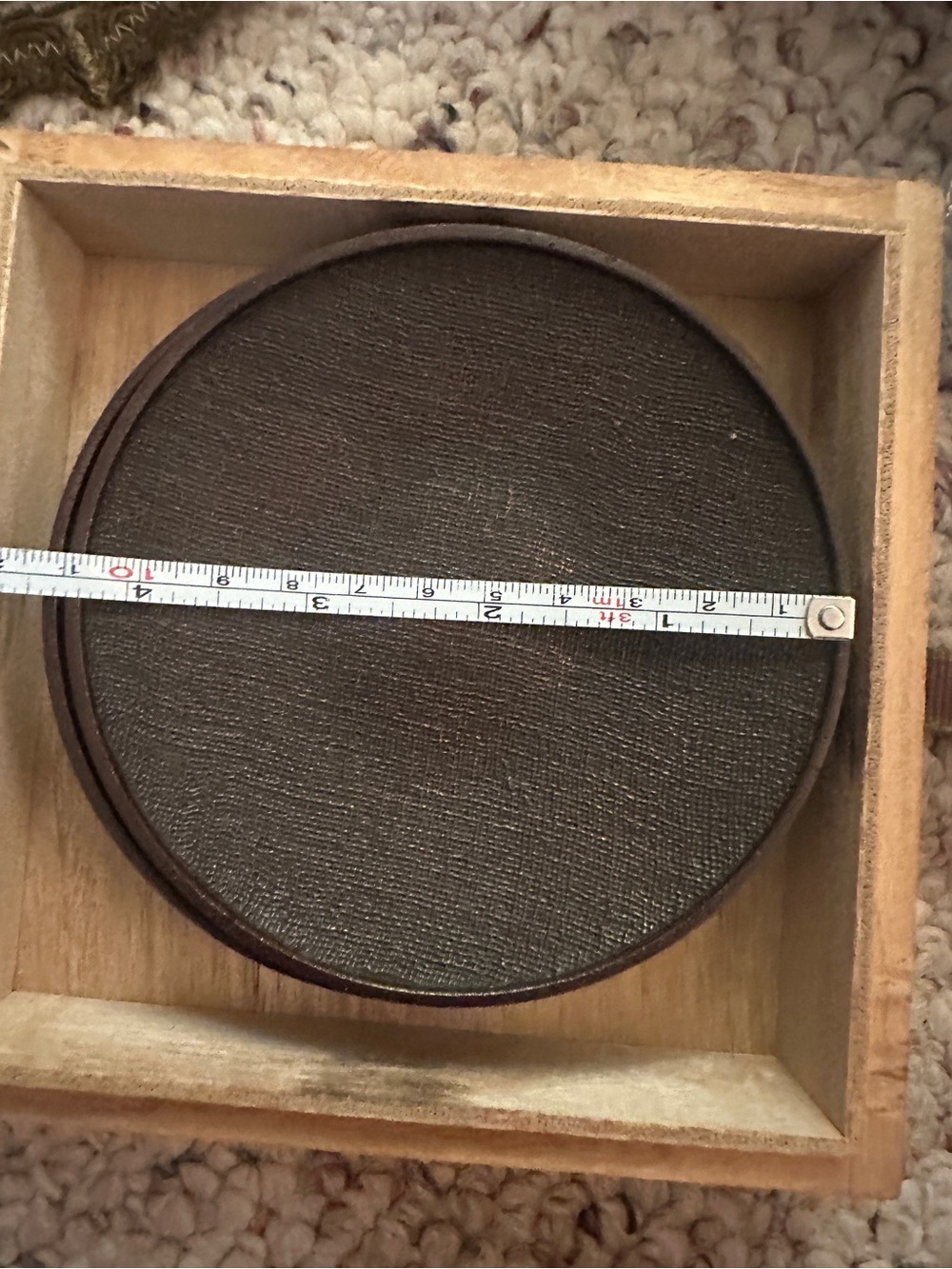 Vintage Japanese Cast Iron Chataku Signed with Original Kiribako Box by Hirosawa - Picture 5 of 5